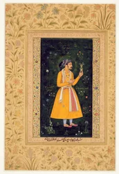 Kaiser Shah Jahan (1592-1666) als Prinz, ca. 1616